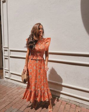 VESTIDO LUPE NARANJA