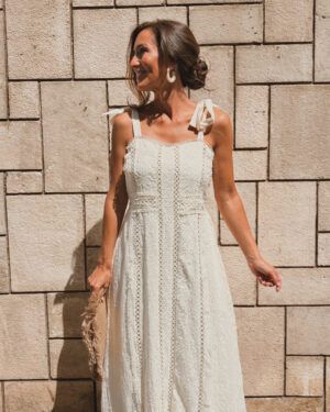 VESTIDO CLAUDIA BEIGE