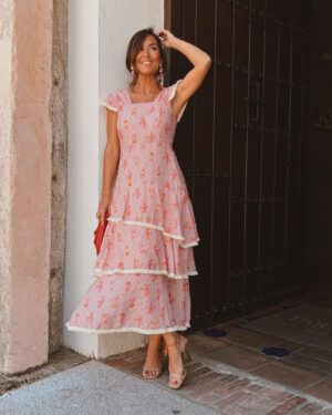 VESTIDO CANDELA ROJO