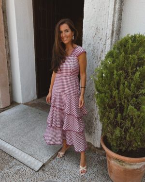 VESTIDO VICHY BUGAMBILLA