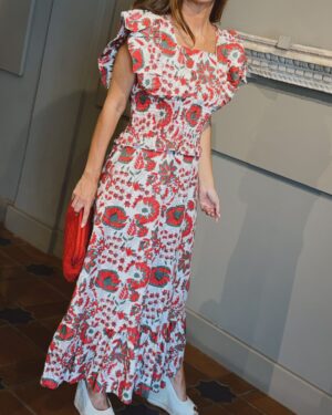 VESTIDO FRUNCE FRESNEDA