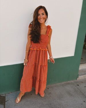 VESTIDO TARIFA NARANJA