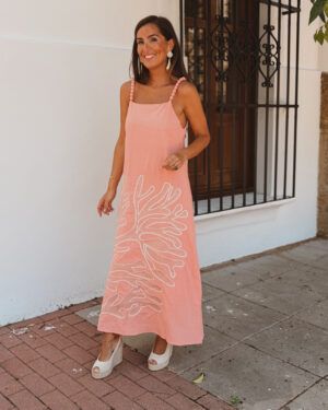 VESTIDO BORA CORAL