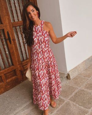 VESTIDO TULIPAN ROSA