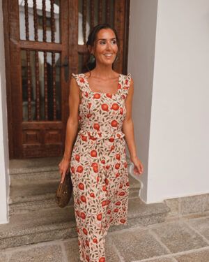 VESTIDO GRANADA TEJA