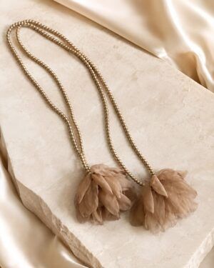 COLLAR MULTIFUNCION FLOR DORADO