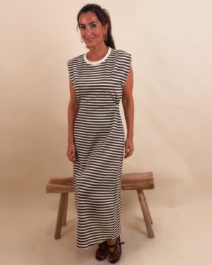 VESTIDO LINE MARRON