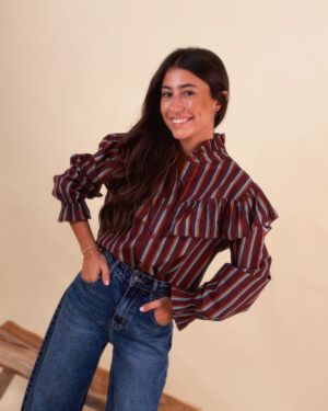 CAMISA ASTURIAS CON VOLANTE