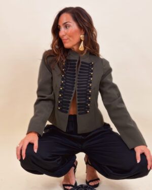 CHAQUETA VERDE NAPOLEON