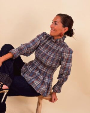 CAMISA CUADROS NIDO ABEJA