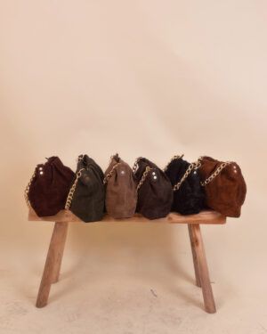 BOLSO CREQUELADO DE PIEL