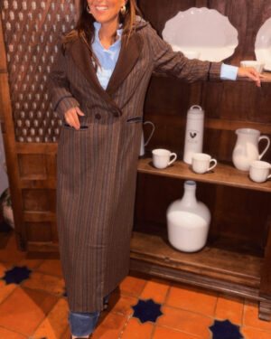 ABRIGO MARRON ALTEA