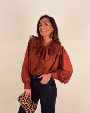 BLUSA TERRACOTA
